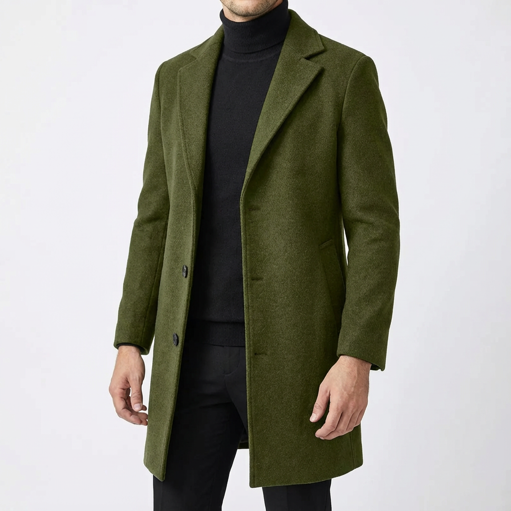 Sorrento – Wool Overcoat | Relaxed Luxury Layer