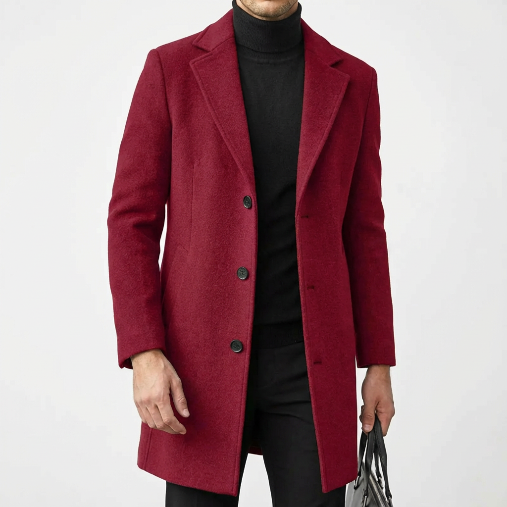 Sorrento – Wool Overcoat | Relaxed Luxury Layer
