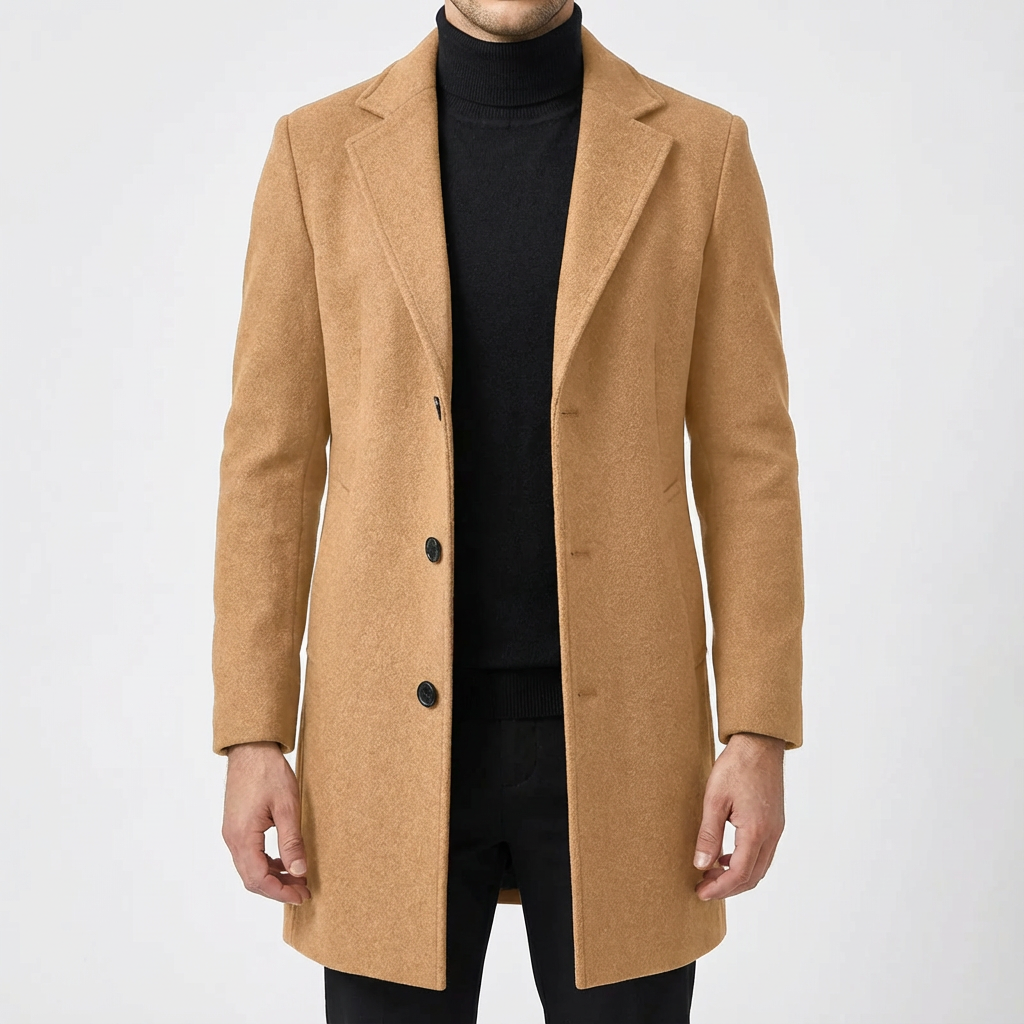 Sorrento – Wool Overcoat | Relaxed Luxury Layer