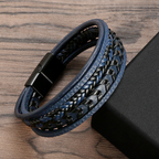 Nolan – Braided Leather Bracelet | Rustic Everyday Piece