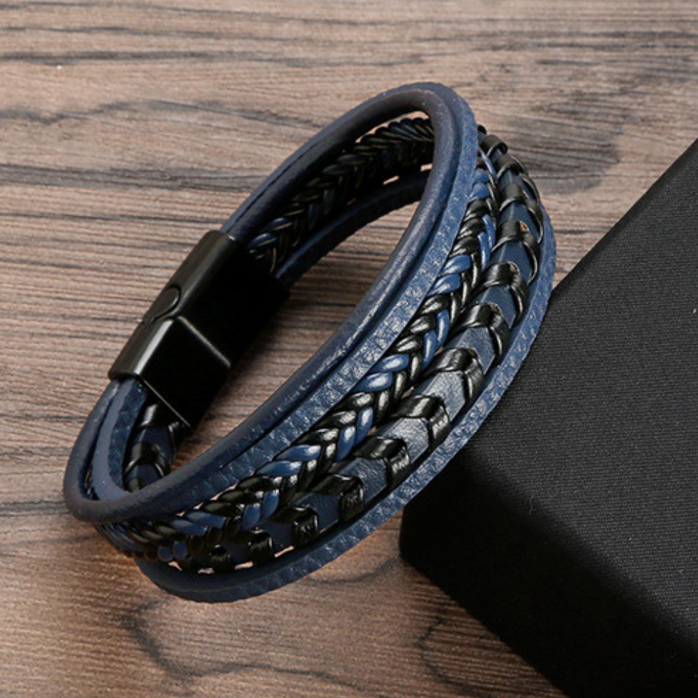 Nolan – Braided Leather Bracelet | Rustic Everyday Piece