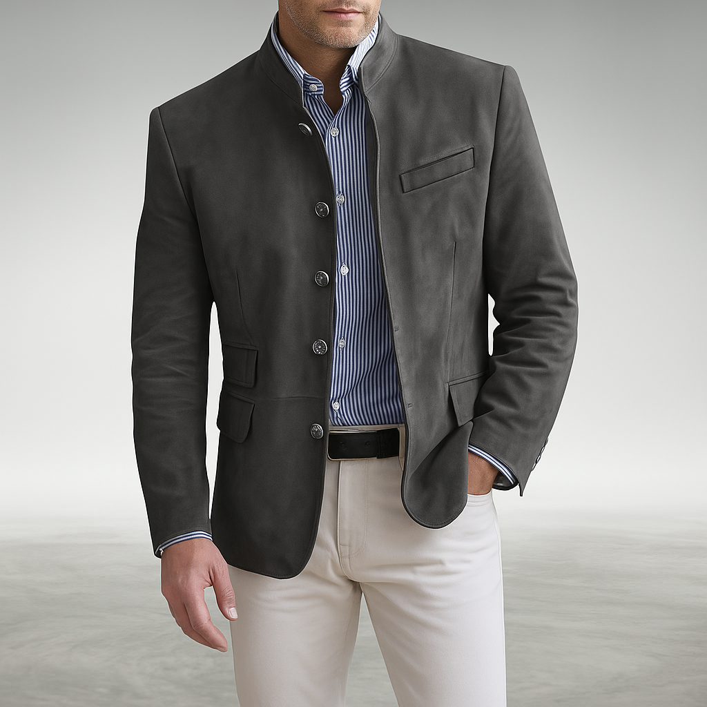Adrian – Modern Button Cardigan | Casual Everyday Knit Layer
