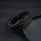 Nolan – Braided Leather Bracelet | Rustic Everyday Piece