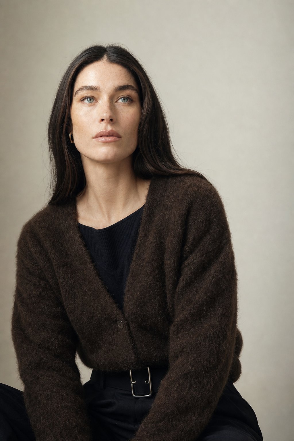 Briony – Oversized Faux Cashmere Cardigan - Cole & May