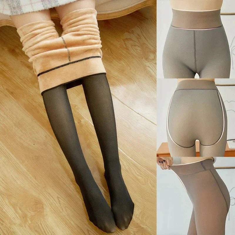 Freja – Fleece-Lined Winter Leggings - Cole & May